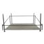 Pavillon Levino 3 x 4 m mit grauer Bodenplane