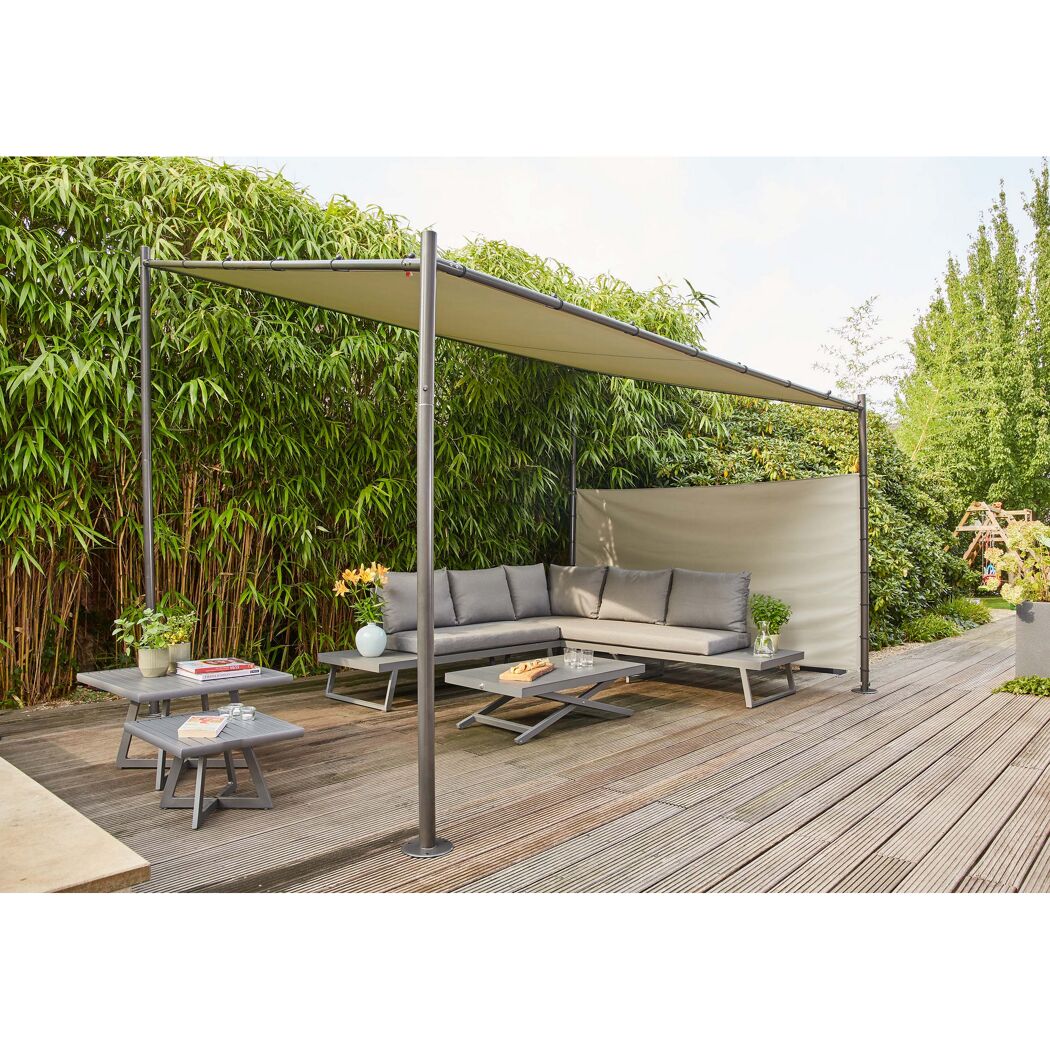 Pavillon Levino 3 x 4 m anthrazit