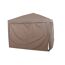 Taupefarbener Pavillon Starter 3x3m Stahl