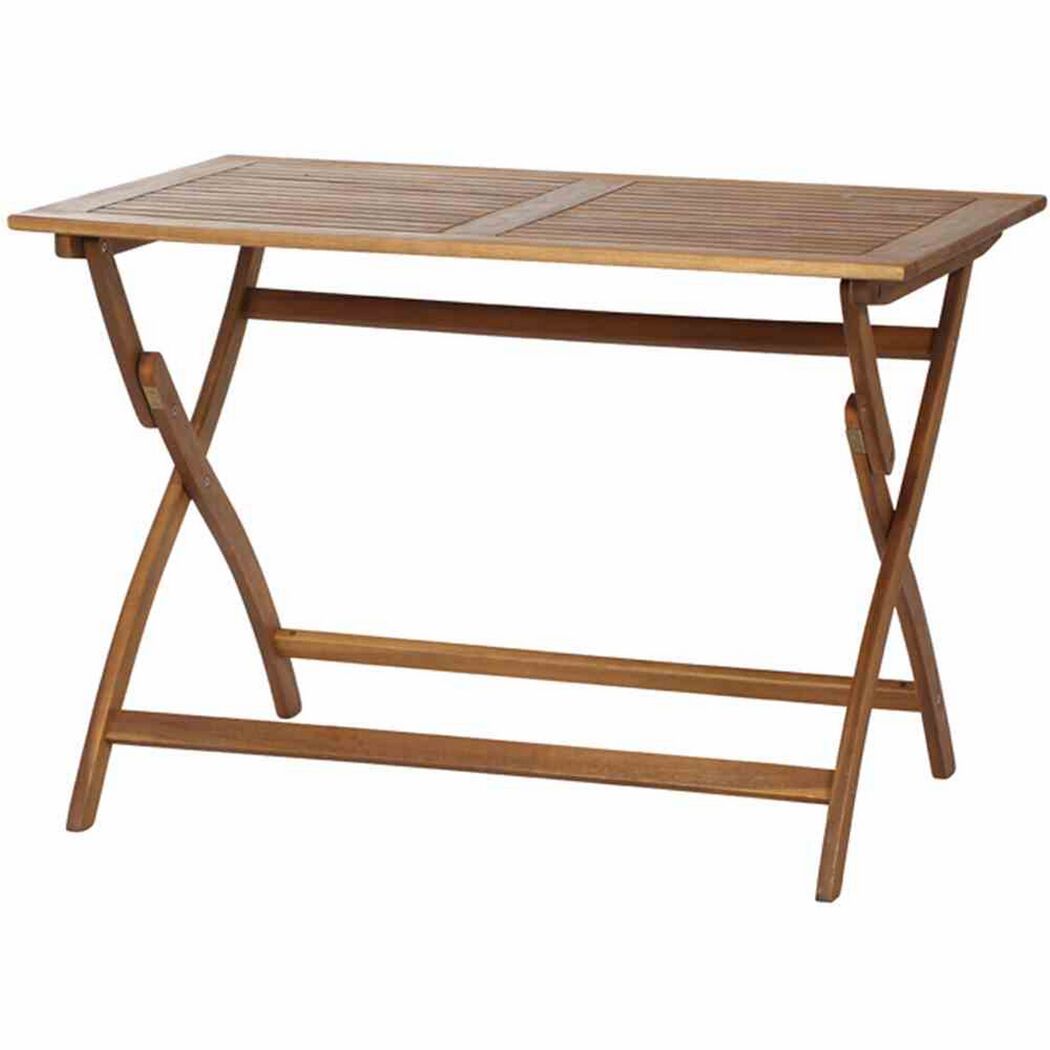 Gartentisch 'Lima' klappbar Akazienholz 70 x 74 x 110 cm