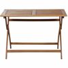 Gartentisch 'Lima' klappbar Akazienholz 70 x 74 x 110 cm
