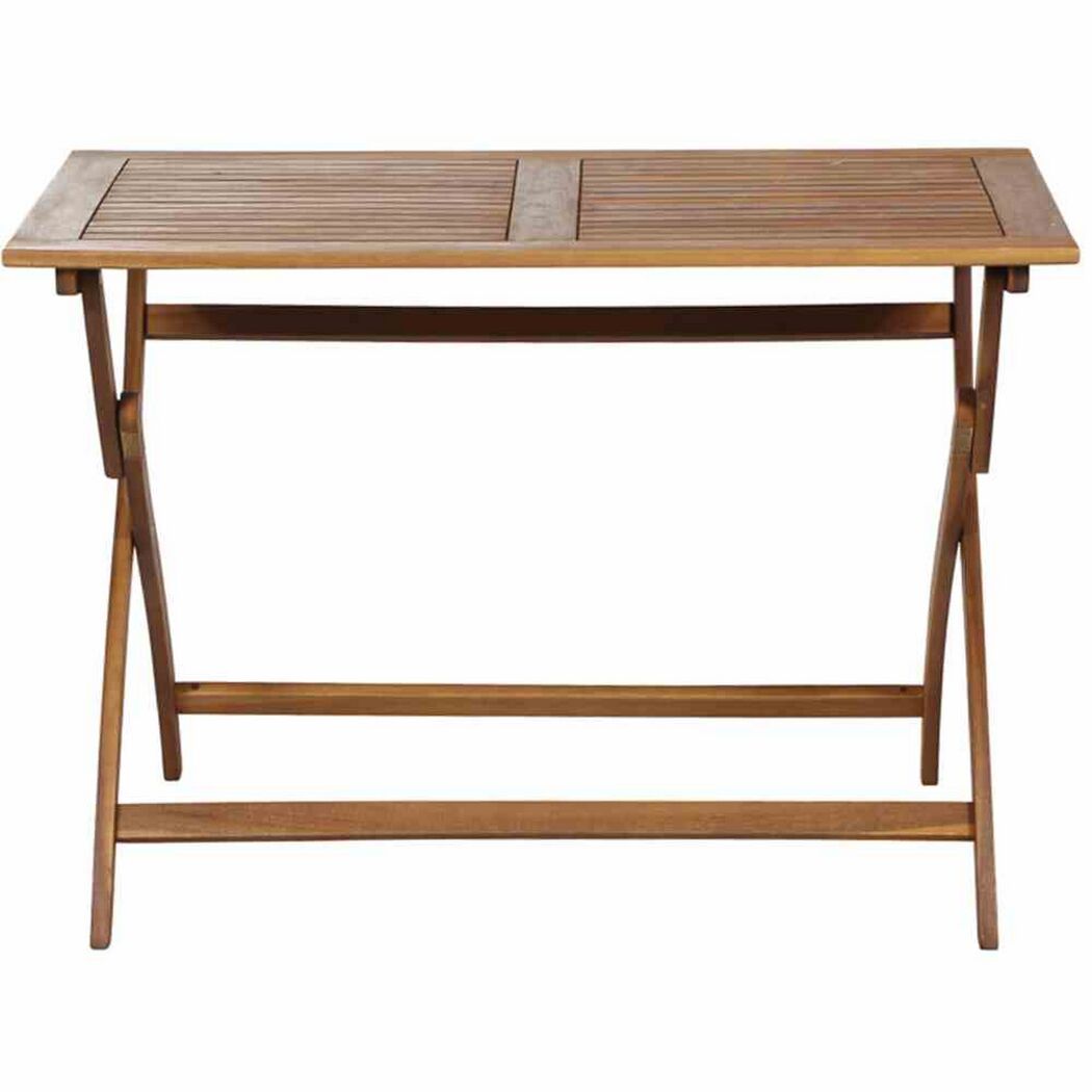 Gartentisch 'Lima' klappbar Akazienholz 70 x 74 x 110 cm
