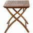 Gartentisch 'Lima' klappbar Akazienholz 70 x 74 x 110 cm