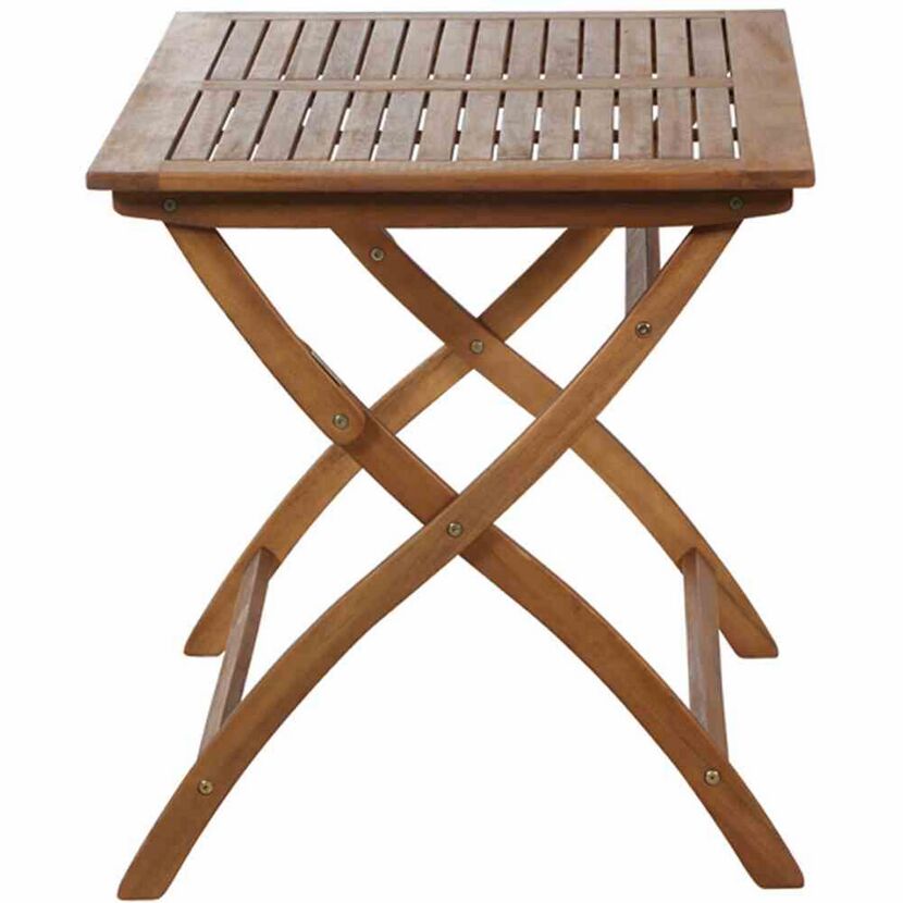 Gartentisch 'Lima' klappbar Akazienholz 70 x 74 x 110 cm