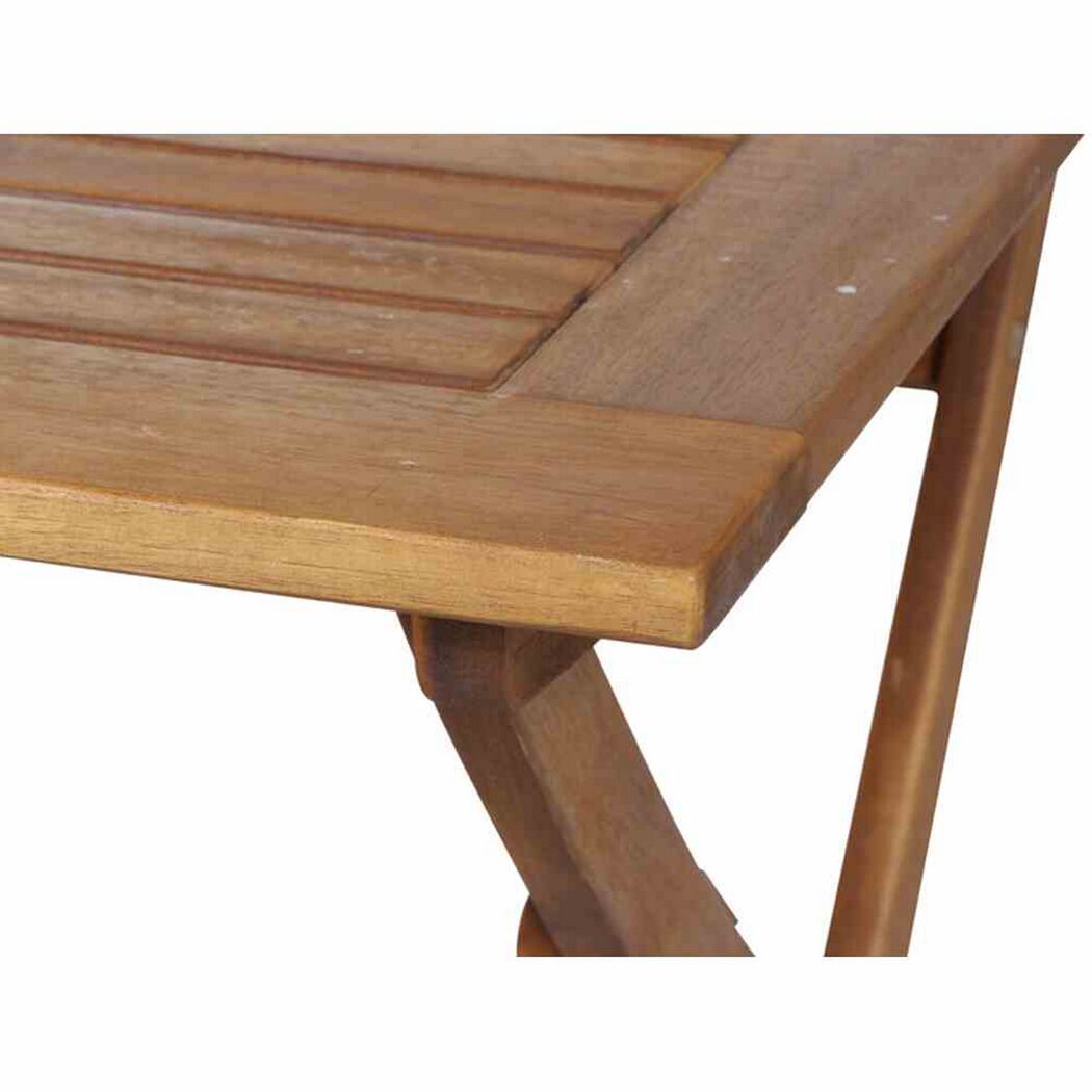 Gartentisch 'Lima' klappbar Akazienholz 70 x 74 x 110 cm