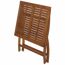 Gartentisch 'Lima' klappbar Akazienholz 70 x 74 x 110 cm