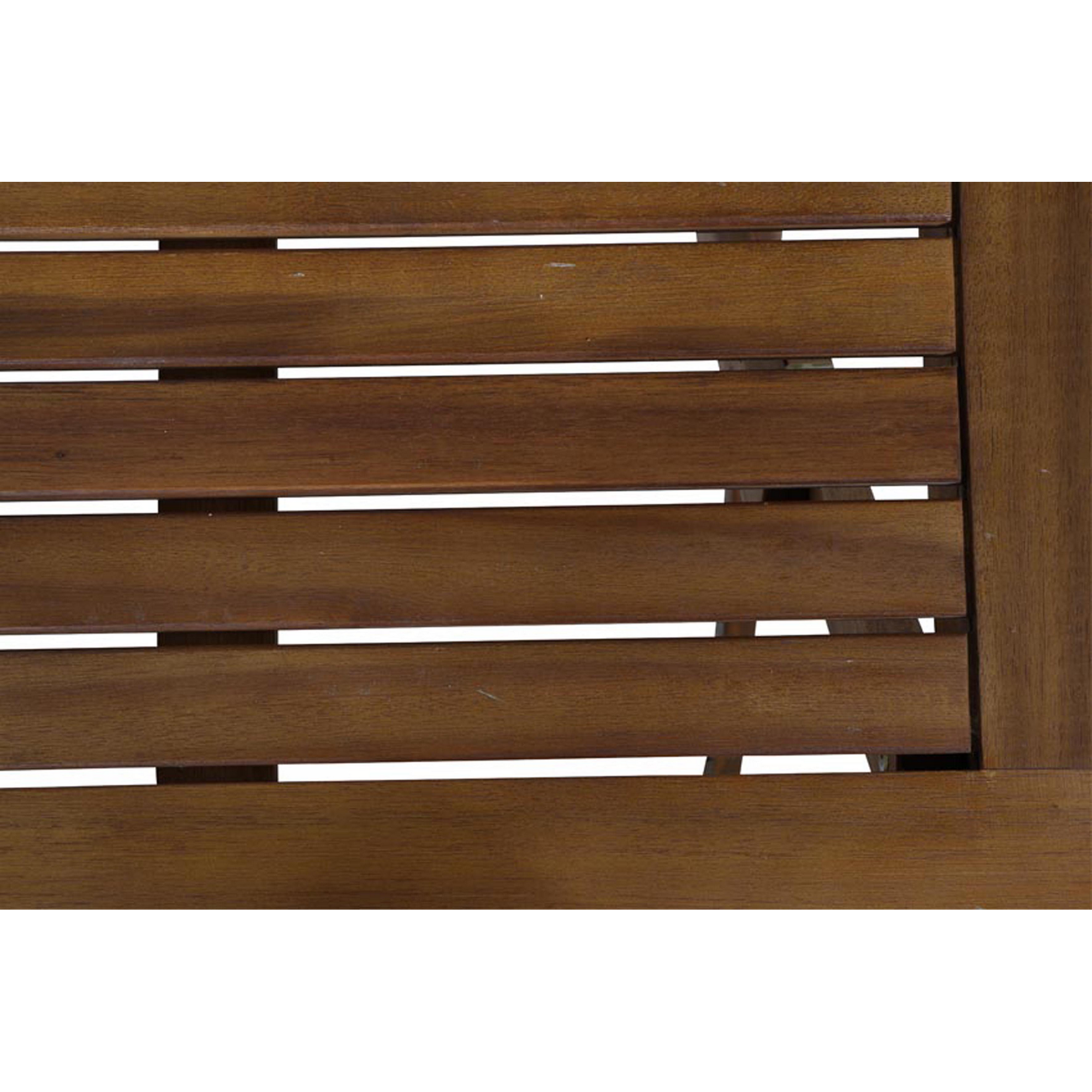 Gartentisch 'Lima' naturfarben 110 x 70 cm