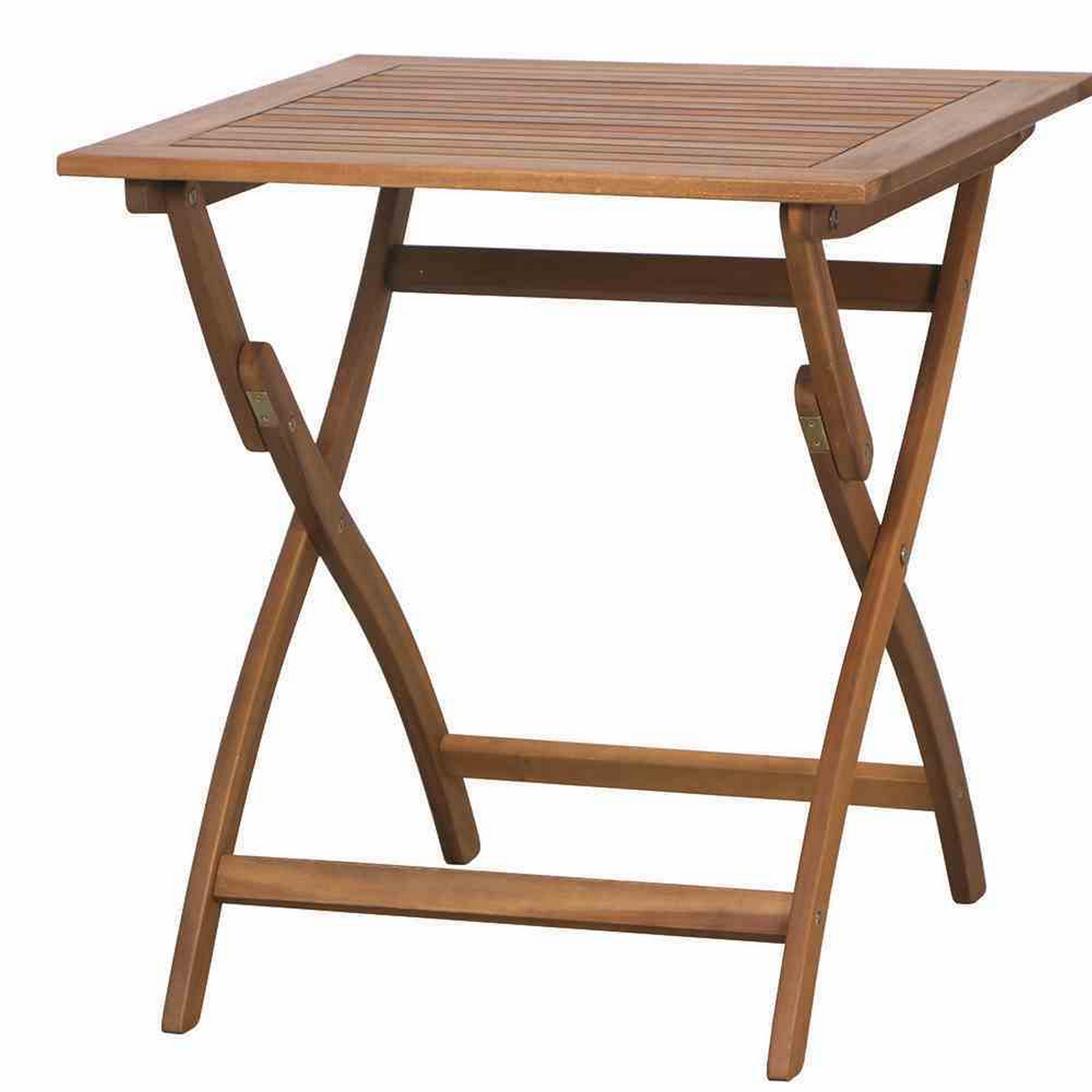 Gartentisch 'Lima' naturfarben 70 x 70 cm