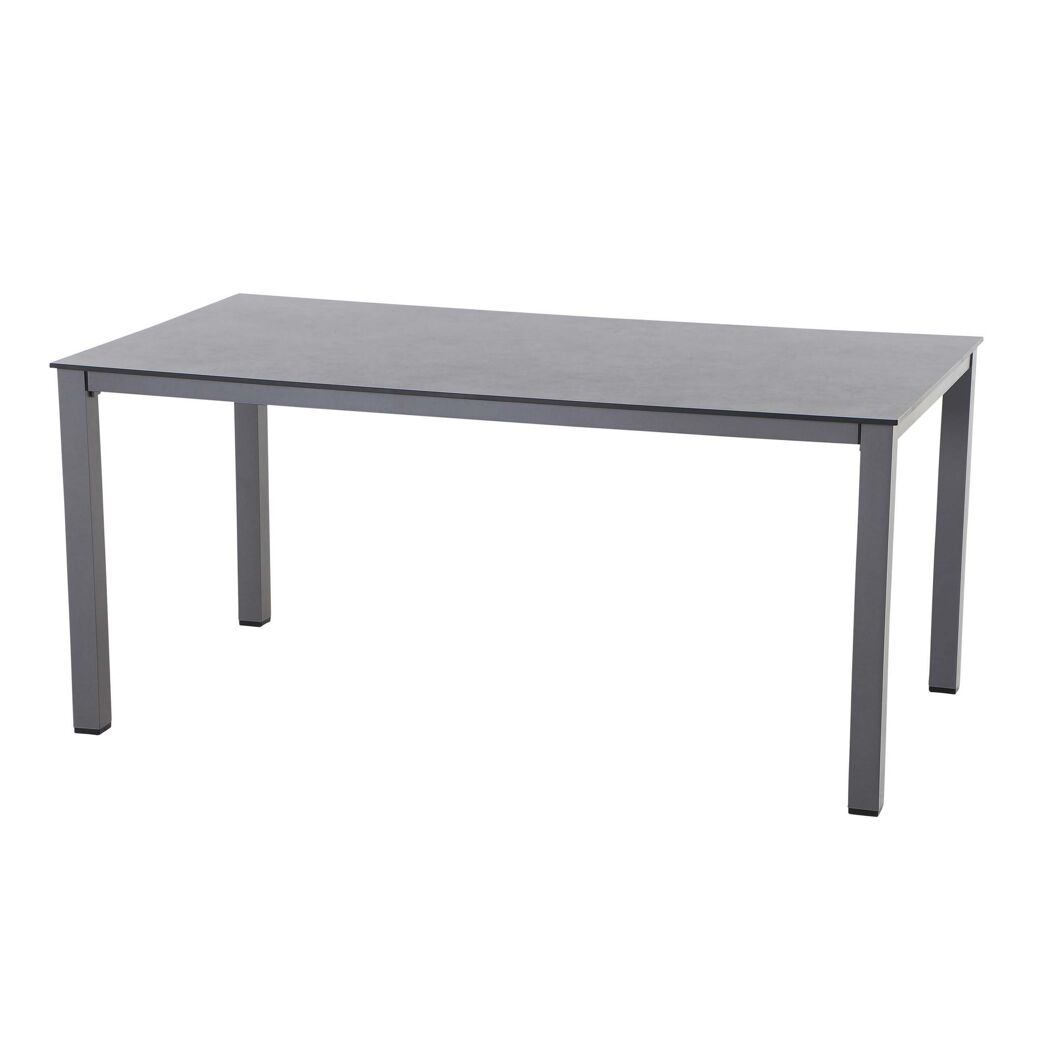 Grauer Tisch Sola Dining 160x90cm