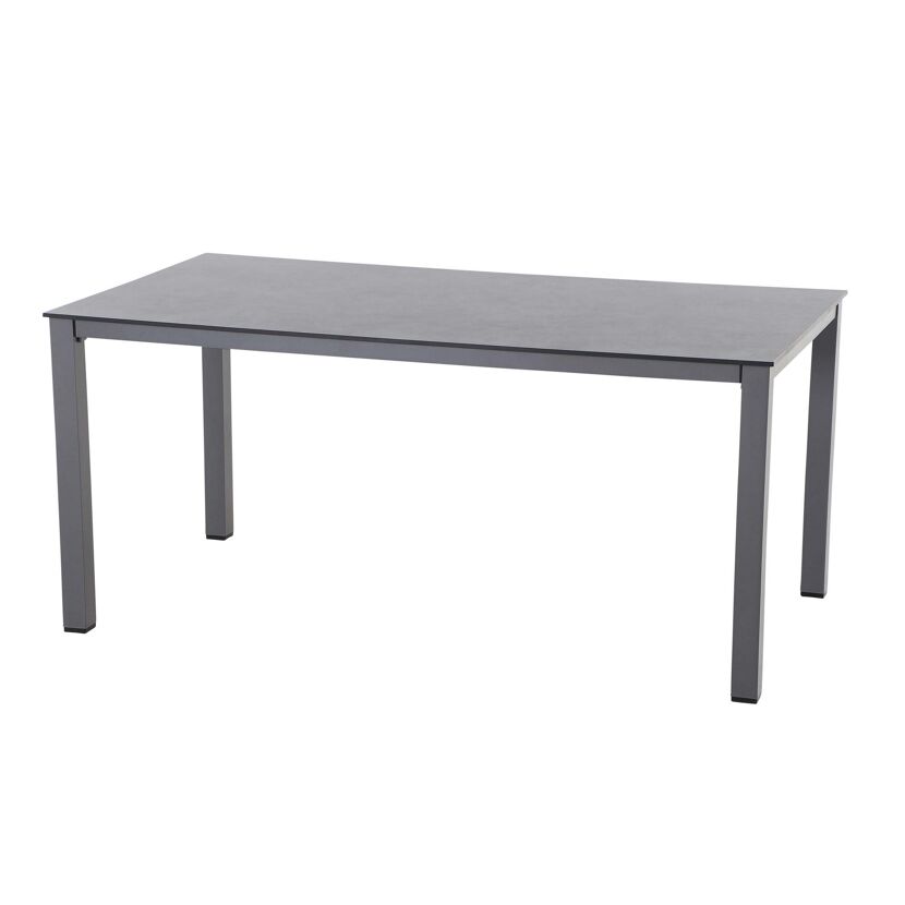 Grauer Tisch Sola Dining 160x90cm