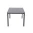 Grauer Gartentisch Sola Dining 160x90cm