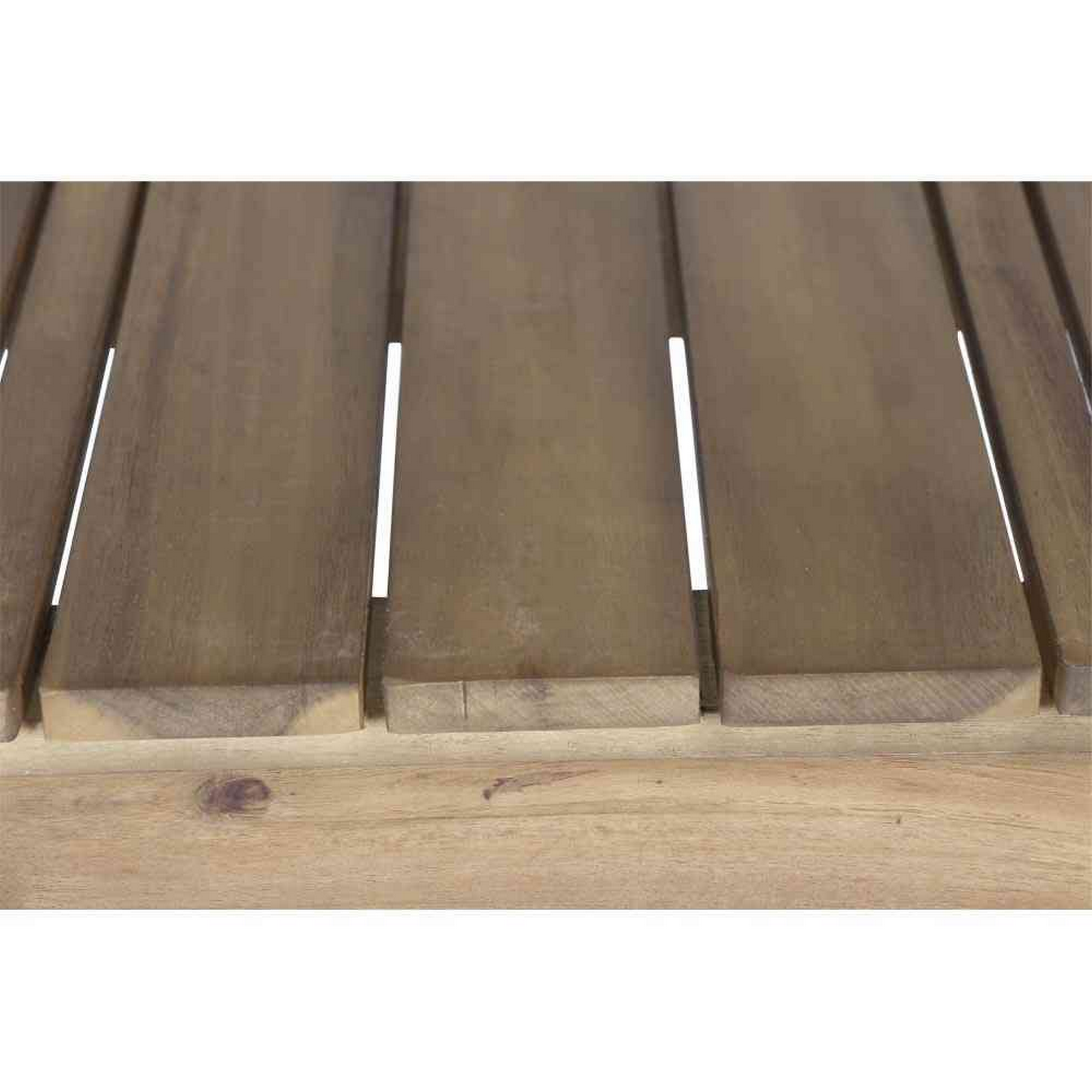 Gartenhocker 'Falun' braun 33 x 50 cm