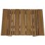 Gartenhocker 'Falun' Akazienholz braun 50 x 45 x 33 cm