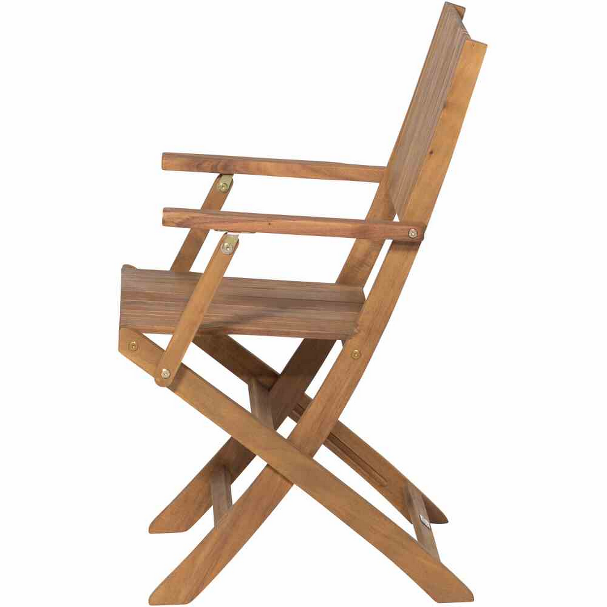 Klappsessel 'Falun' braun 57 x 50,5 x 88 cm