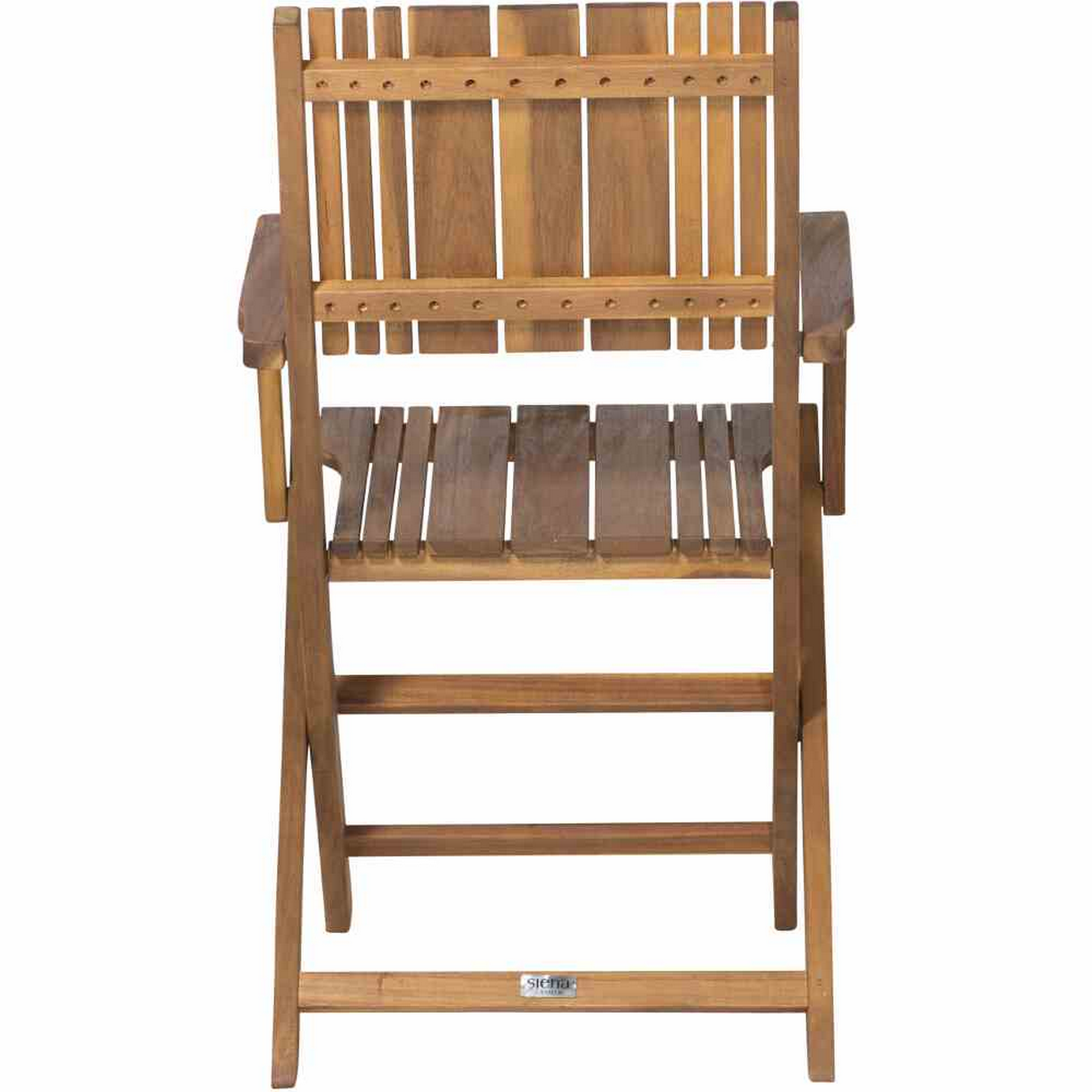 Klappsessel 'Falun' braun 57 x 50,5 x 88 cm