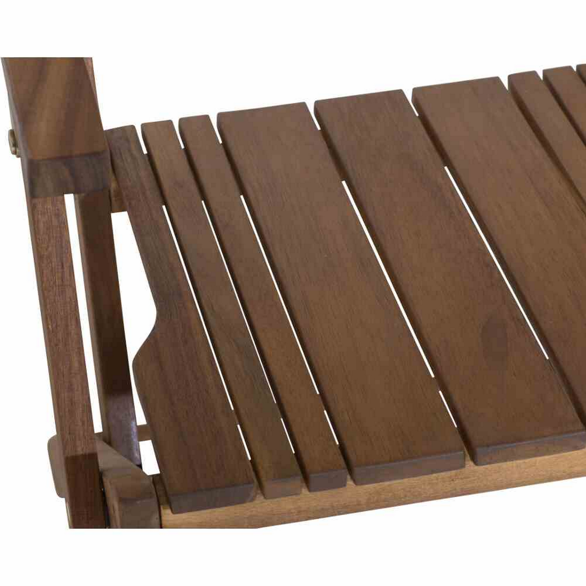 Klappsessel 'Falun' braun 57 x 50,5 x 88 cm