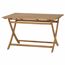 Gartentisch 'Falun' klappbar Akazienholz 80 x 73,5 x 120 cm