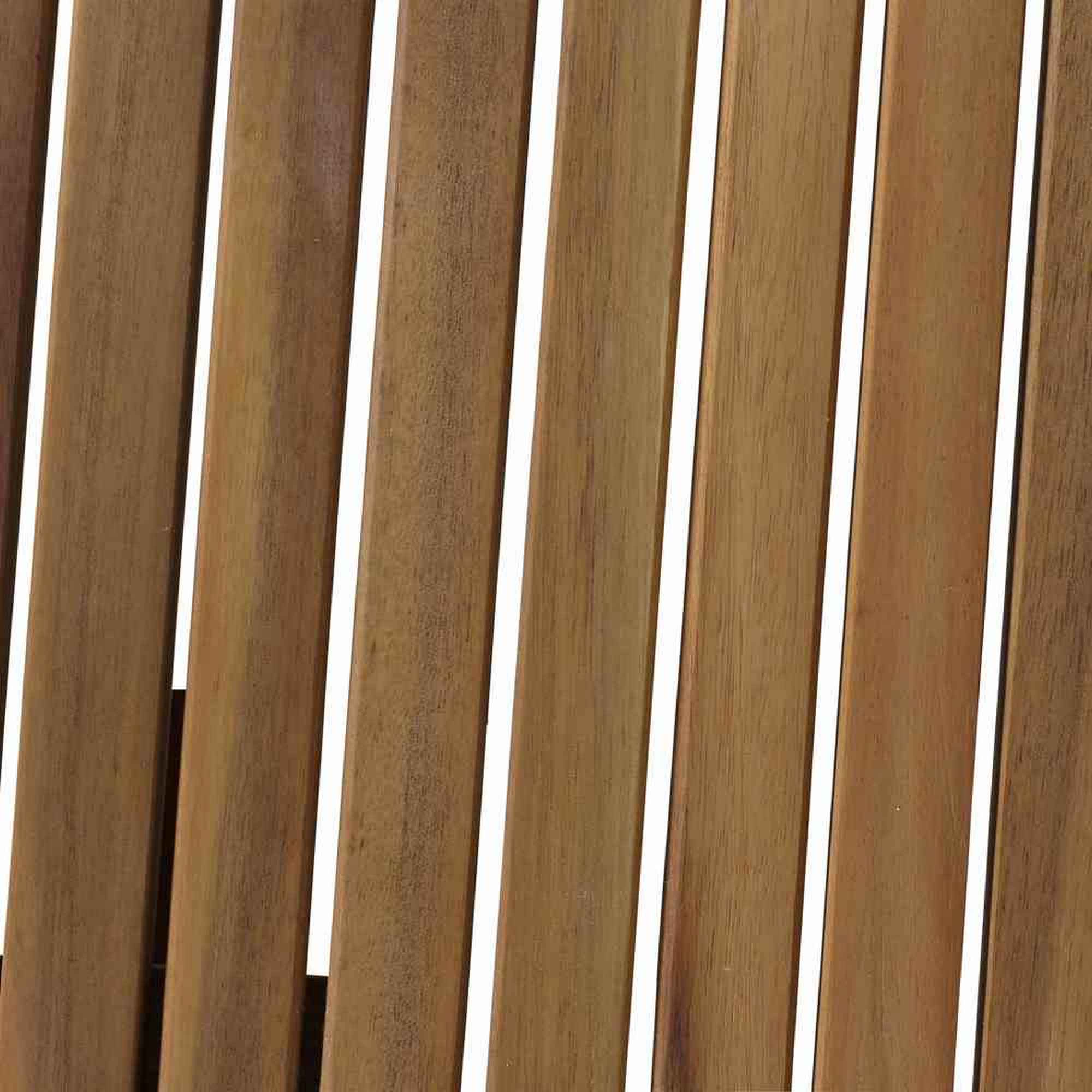 Gartentisch 'Falun' braun klappbar 120 x 80 x 74 cm