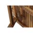Gartentisch 'Falun' klappbar Akazienholz 80 x 73,5 x 120 cm