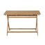 Gartentisch 'Falun' klappbar Akazienholz 80 x 74 x 80 cm