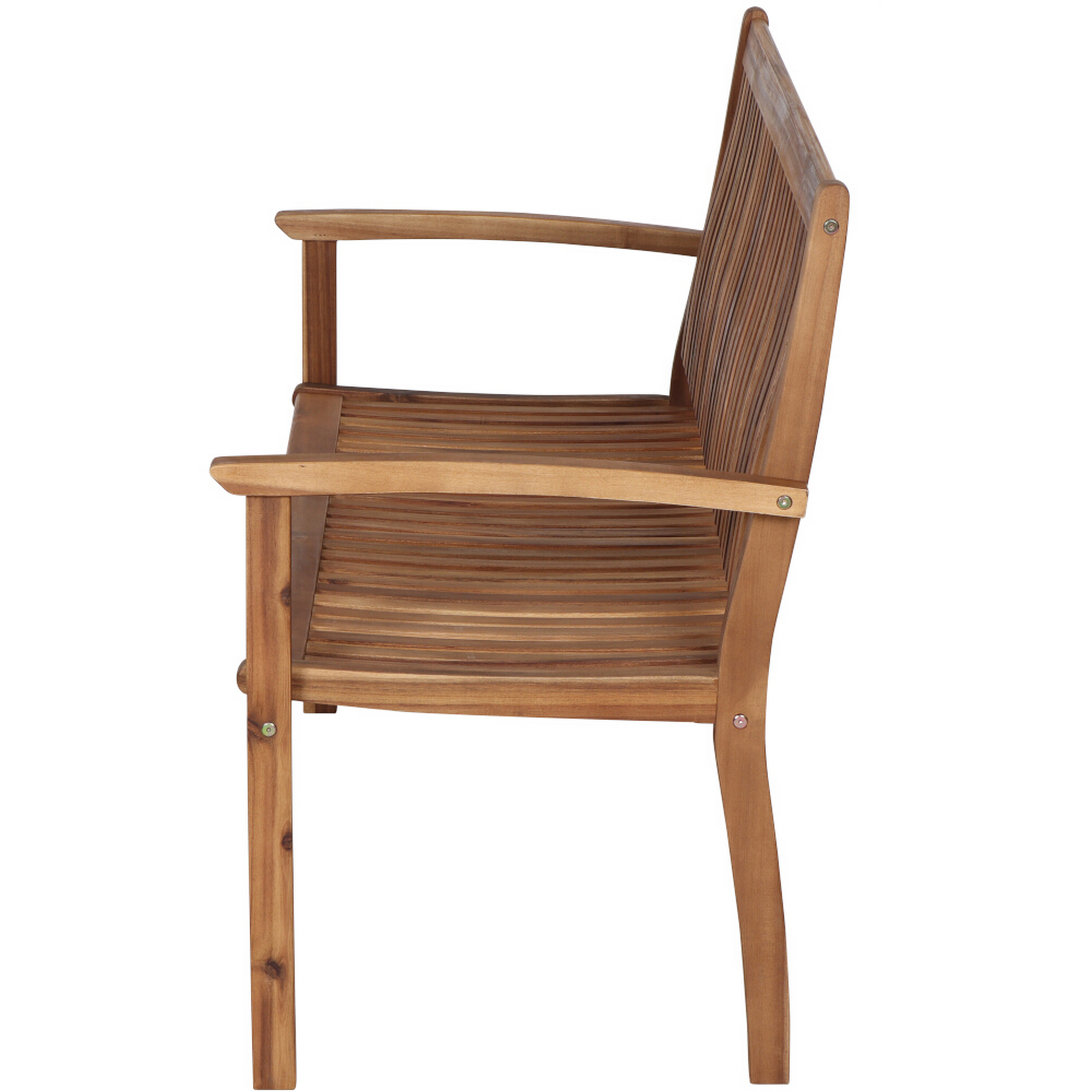 Gartenbank 'Paleros' natur 62 x 150 x 92,5 cm