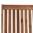 Liegestuhl 'Paleros' klappbar Akazienholz braun 60 x 90 x 147 cm
