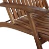 Liegestuhl 'Paleros' klappbar Akazienholz braun 60 x 90 x 147 cm