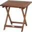 Gartenhocker 'Paleros' klappbar Akazienholz braun 50 x 52 x 50 cm
