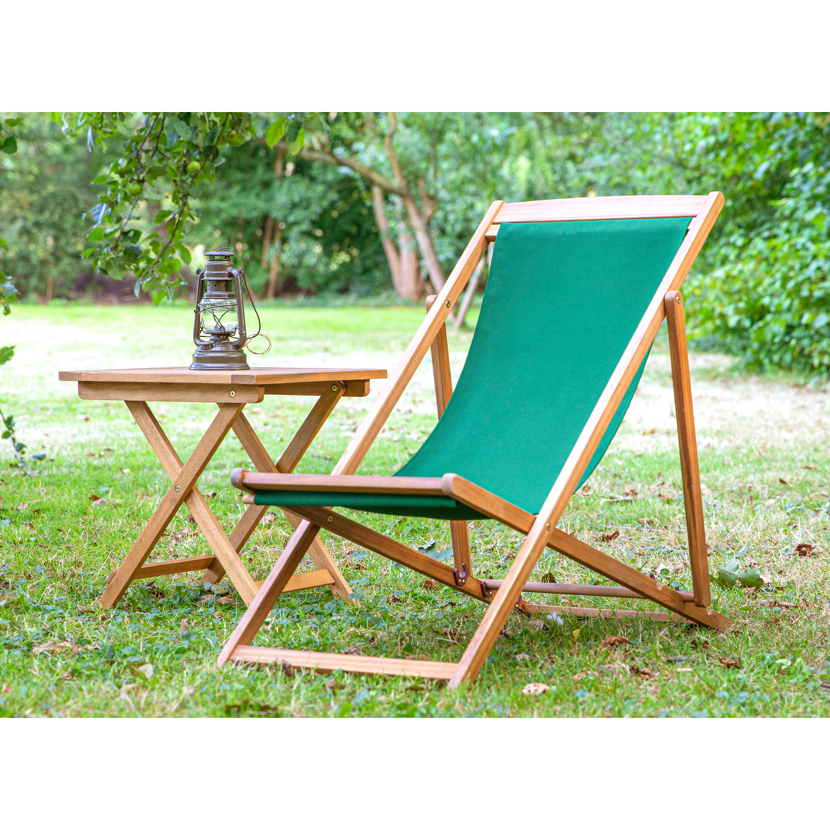 Gartenhocker 'Paleros' klappbar Akazienholz braun 50 x 52 x 50 cm