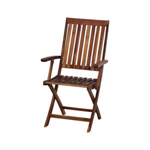 Klappsessel 'Paleros' natur 65 x 53,5 x 97 cm