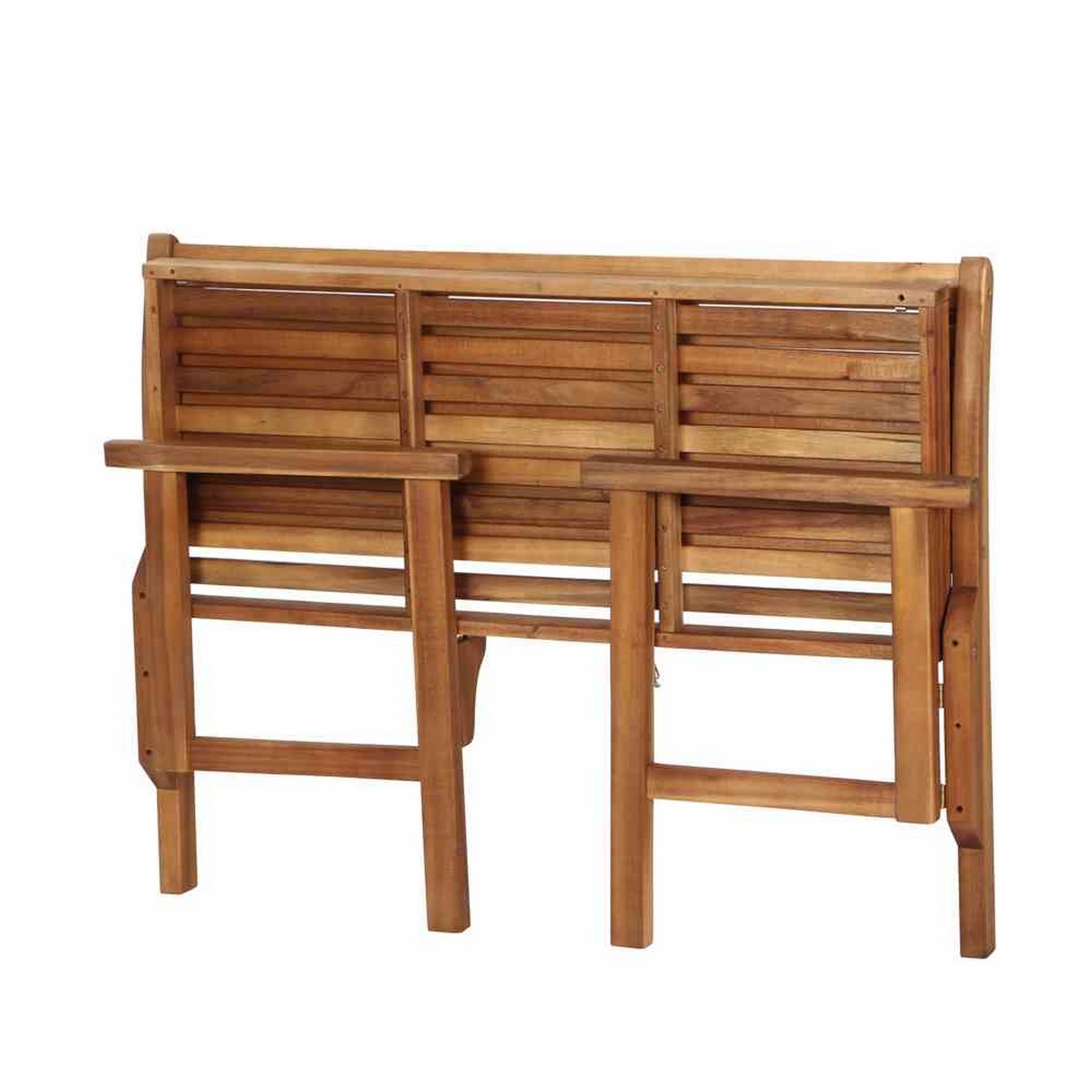 Gartenbank 'Lovera' natur 59,5 x 120 x 90 cm