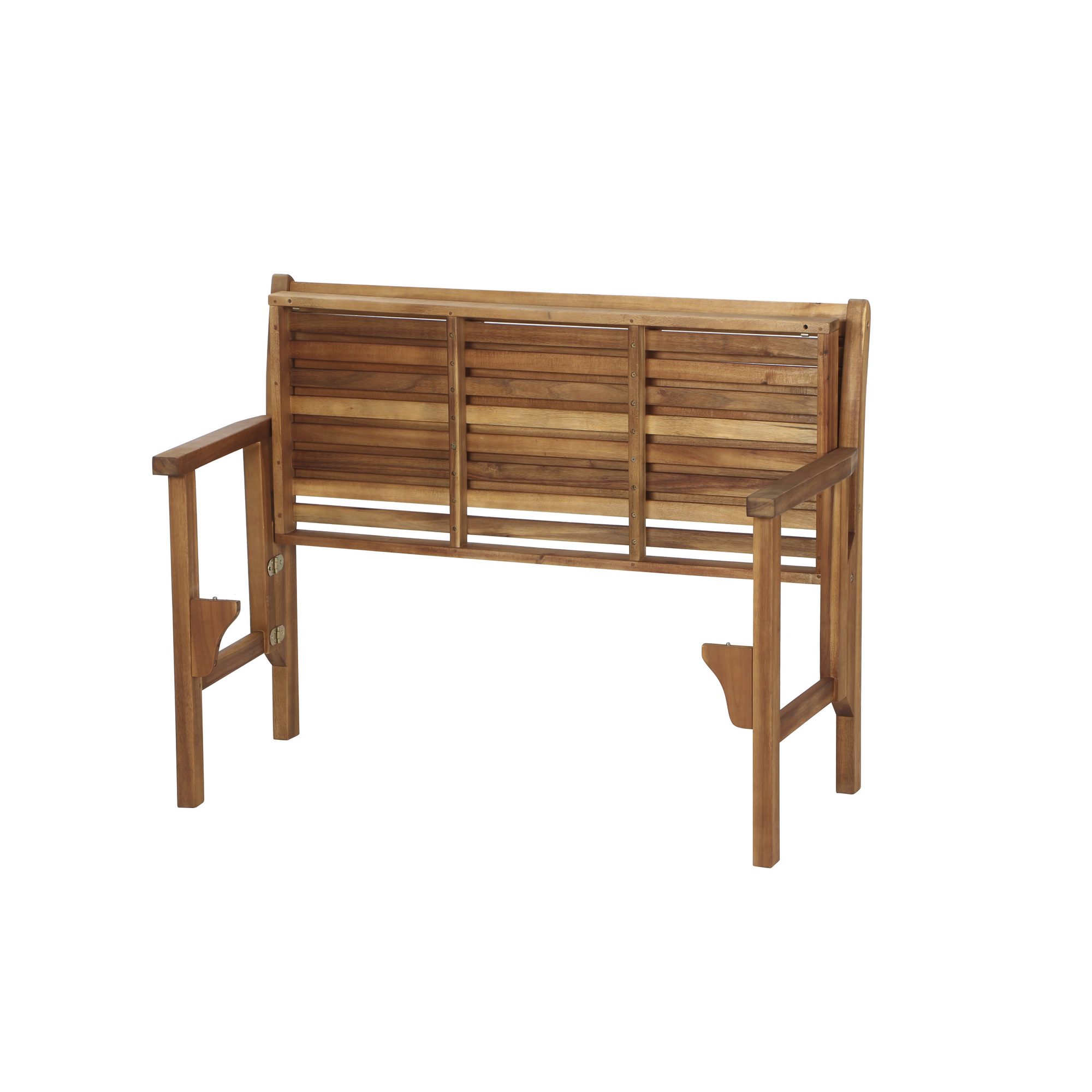 Gartenbank 'Lovera' natur 59,5 x 120 x 90 cm