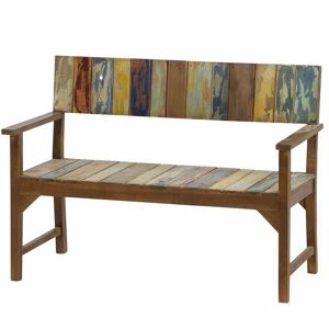 Gartenbank 'Palu' teak 124 x 60 x 90 cm