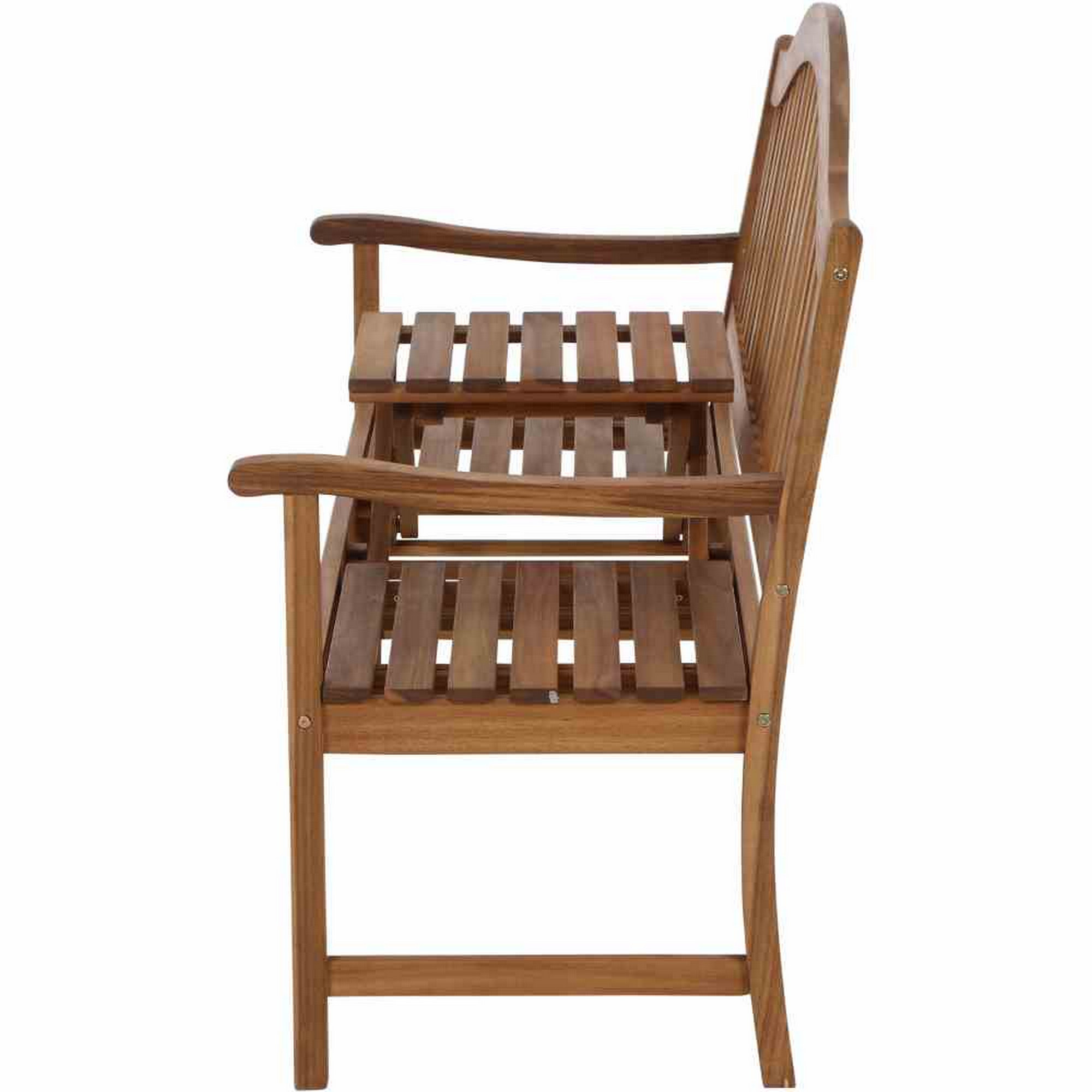 Gartenbank 'Pisa' natur 66 x 150 x 104 cm