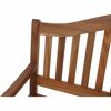 Gartenbank 'Pisa' 3-Sitzer Akazienholz braun 150 x 104 x 66 cm