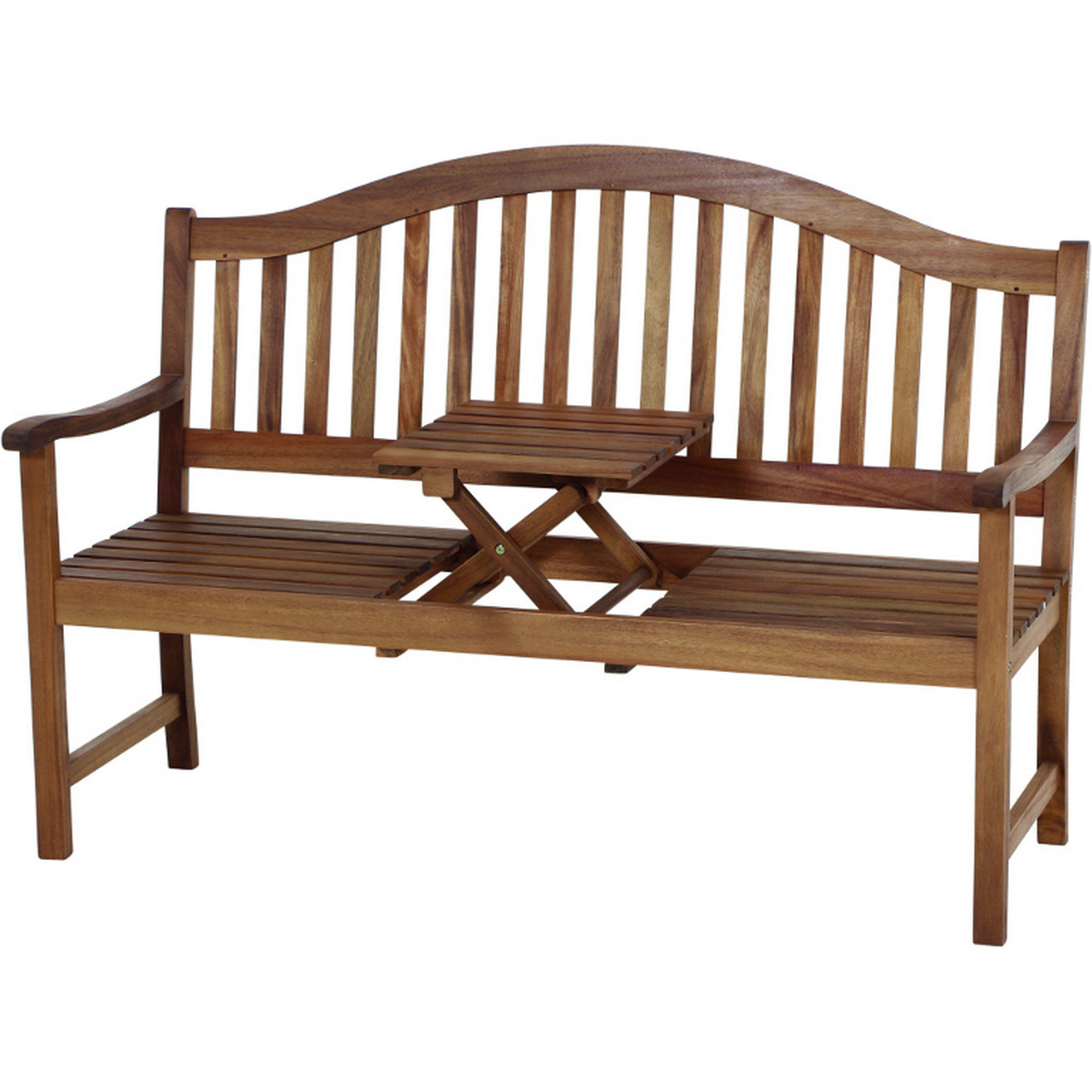 Gartenbank 'Pisa' natur 66 x 150 x 104 cm