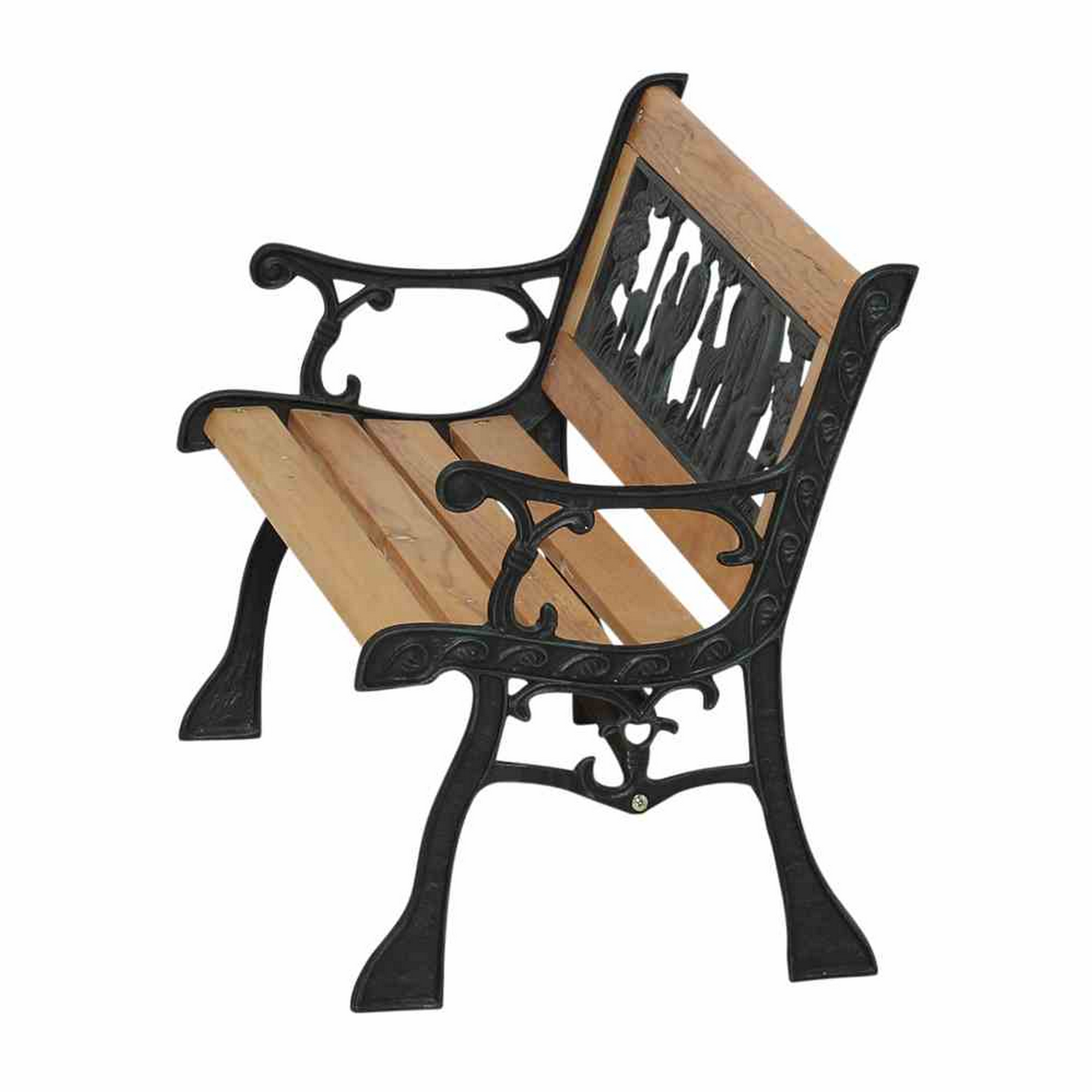 Kinderbank 'Zoo-Park' natur 41 x 84 x 52,5 cm