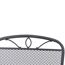 Gartenbank 'Elda' 2-Sitzer Stahl anthrazit 65 x 94 x 107,5 cm