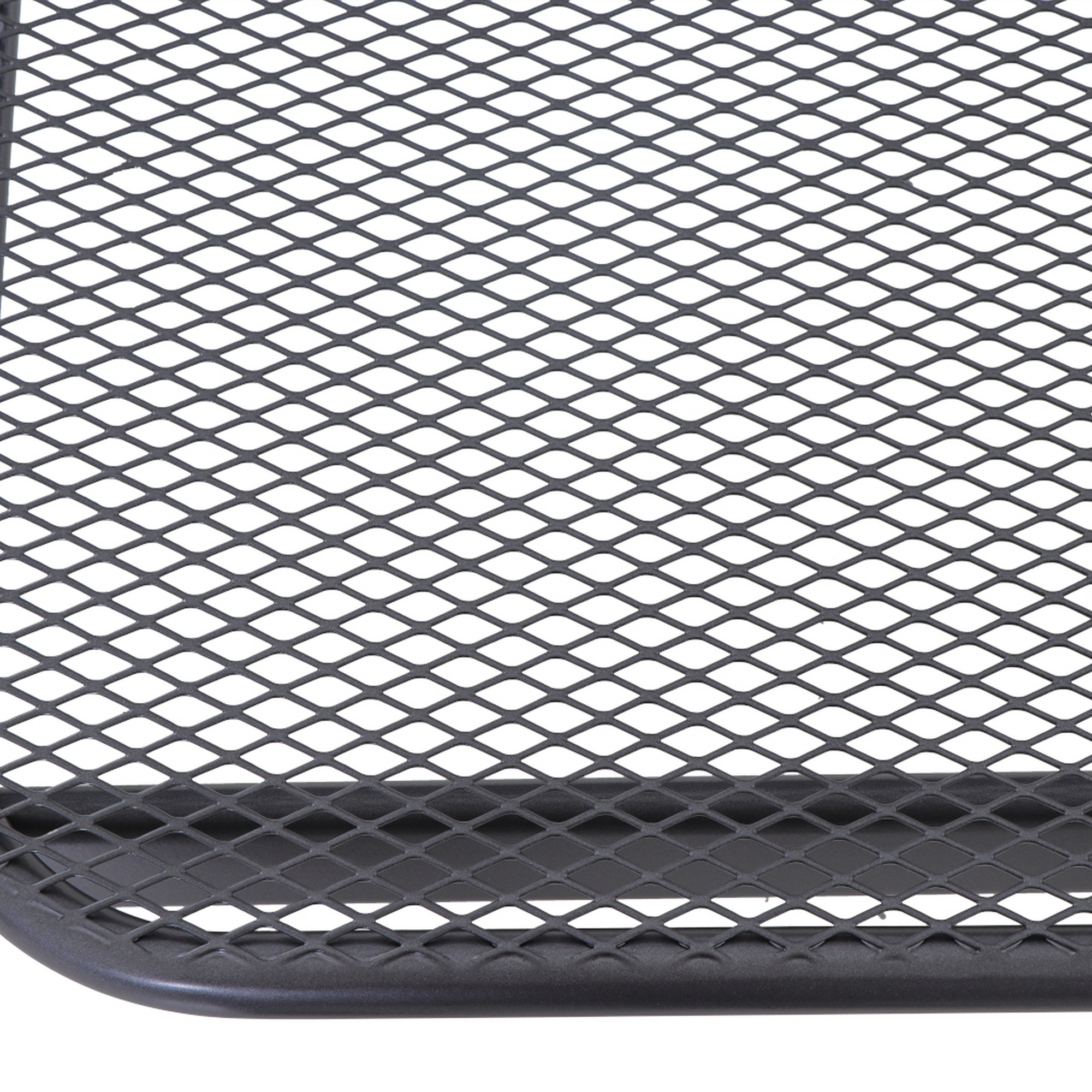 Gartenbank 'Elda' matt-anthrazit 95 x 66 x 108 cm