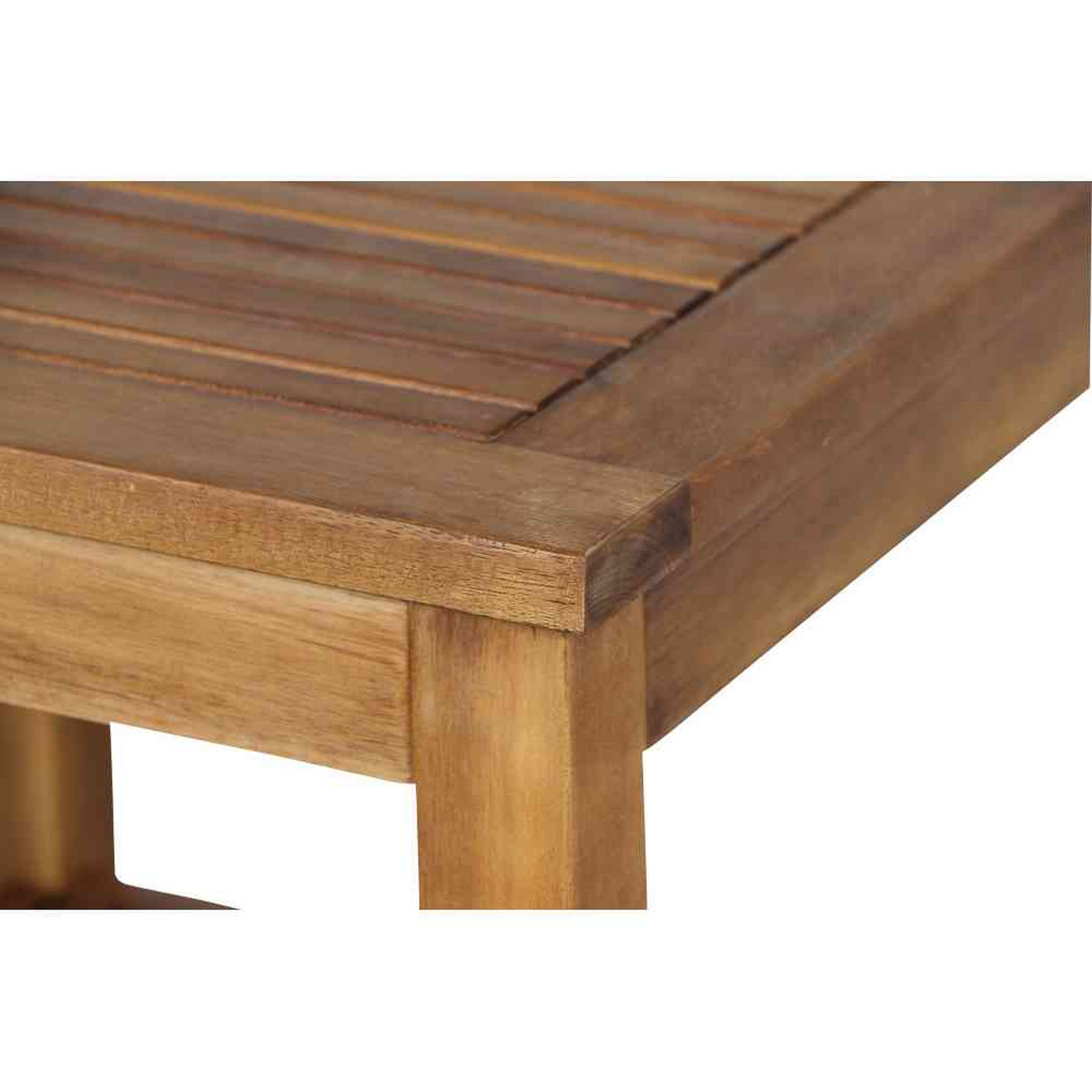 Gartentisch 'Astoria' naturfarben 45 x 45 x 45 cm