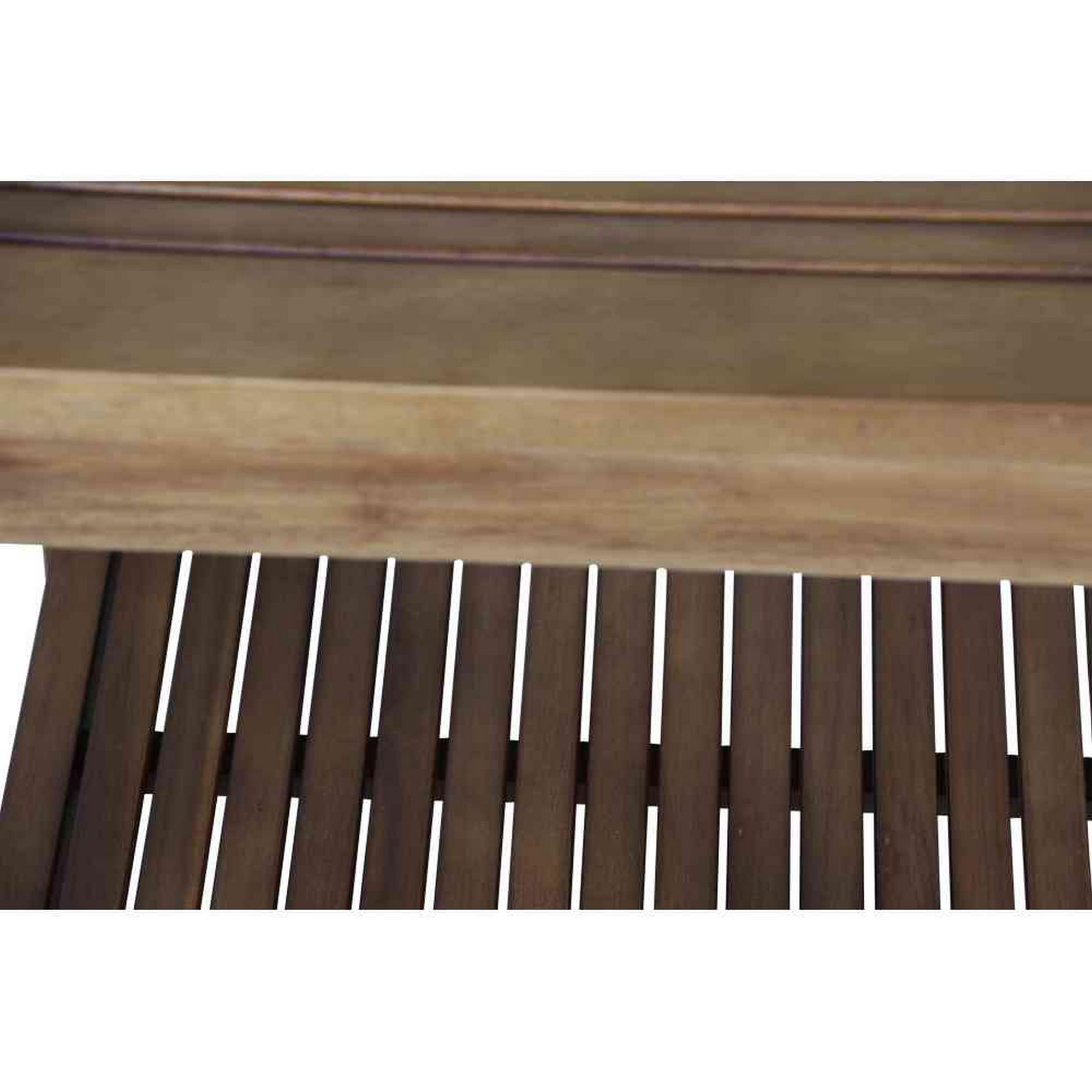 Gartentisch 'Astoria' naturfarben 45 x 45 x 45 cm