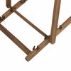Liegestuhl 'Aviro' klappbar beige 98,5 x 98 x 57 cm