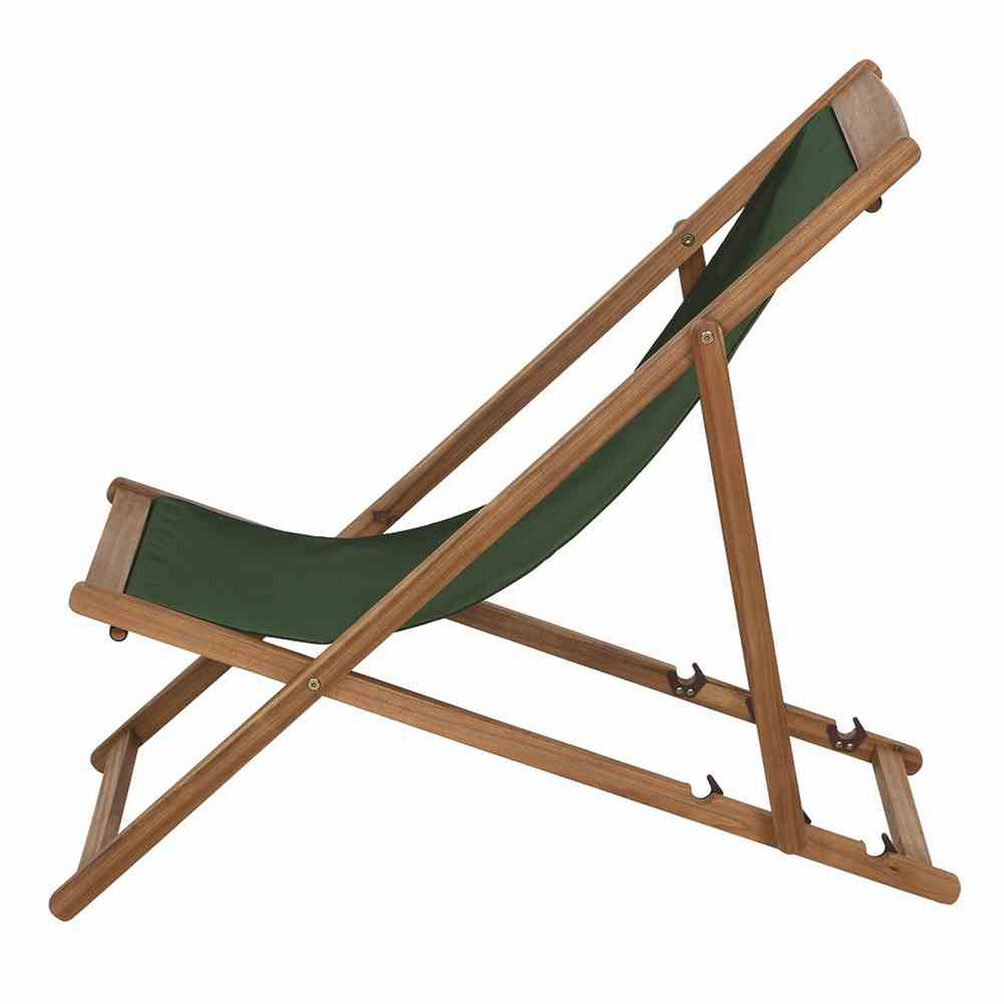Liegestuhl 'Aviro' klappbar grün 98,5 x 98 x 57 cm
