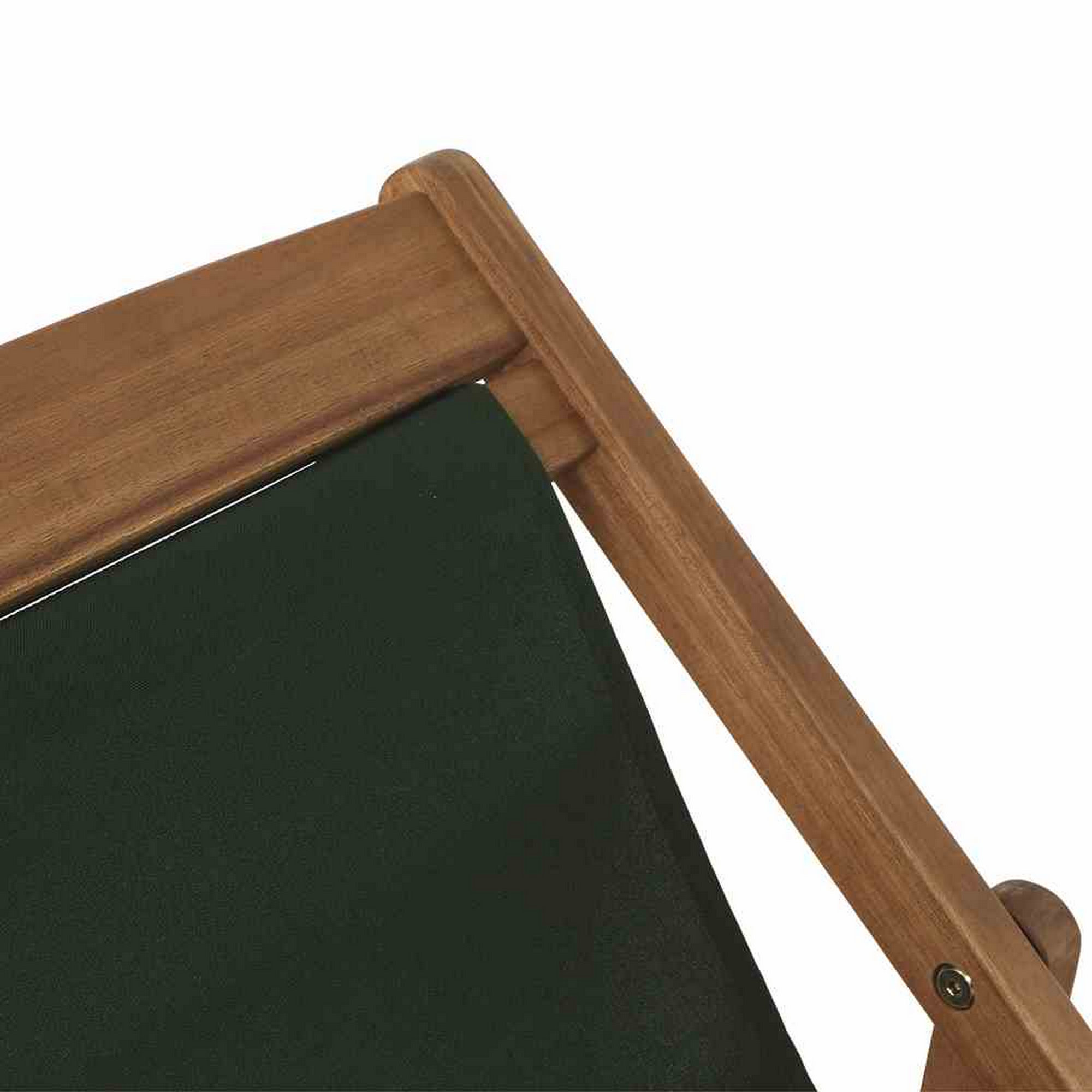 Liegestuhl 'Aviro' klappbar grün 98,5 x 98 x 57 cm