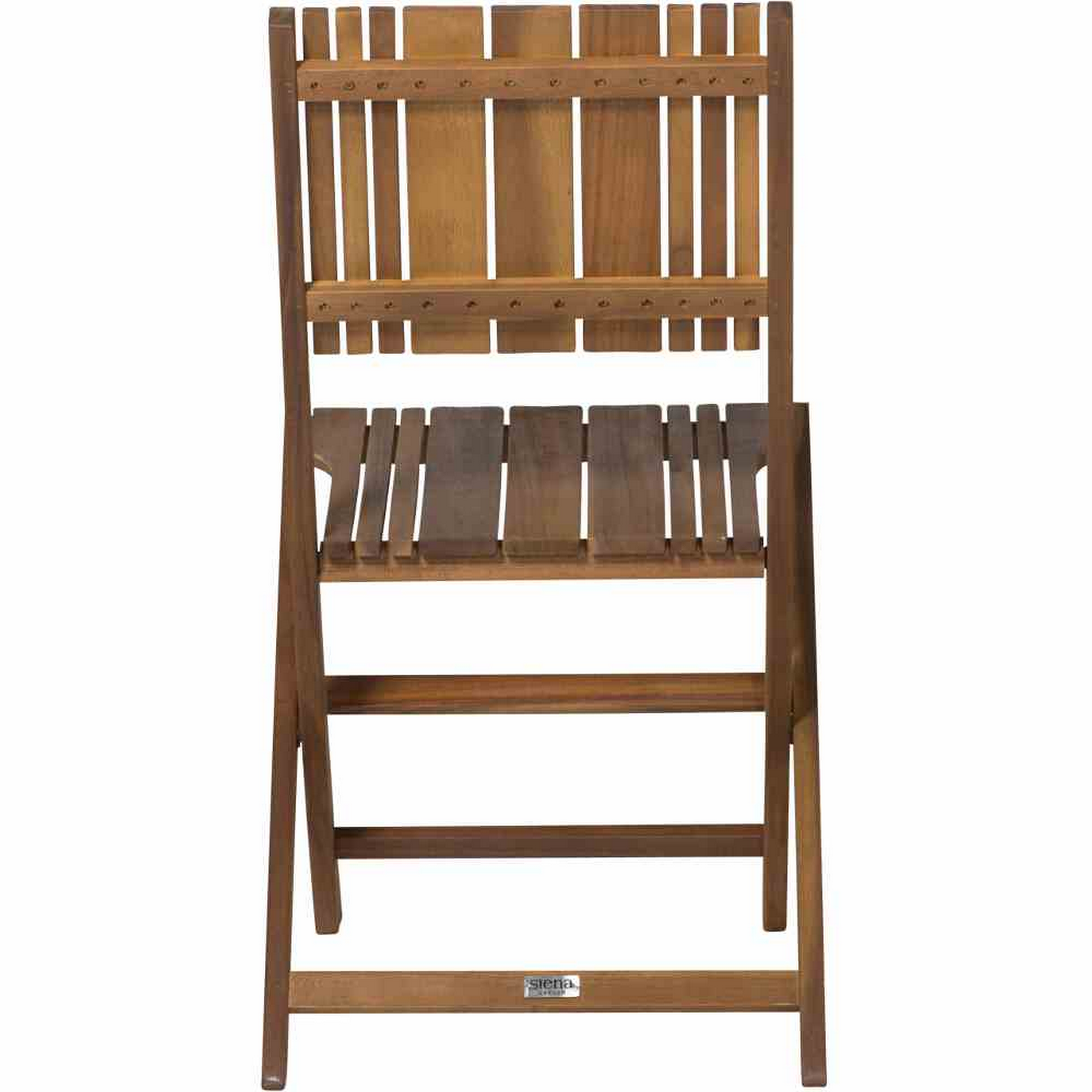 Klappstuhl 'Falun' braun 57 x 46 x 88 cm