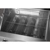 Edelstahlgrill mit Grillrost