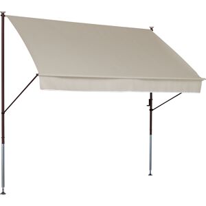 Klemmmarkise 'Style' mit Volant/wasserabweisend 300 x 150 cm