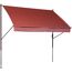 Klemmmarkise 'Style' mit Volant/wasserabweisend 400 x 150 cm