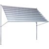 Klemmmarkise 'Premium' wasserabweisend 150 x 170 cm