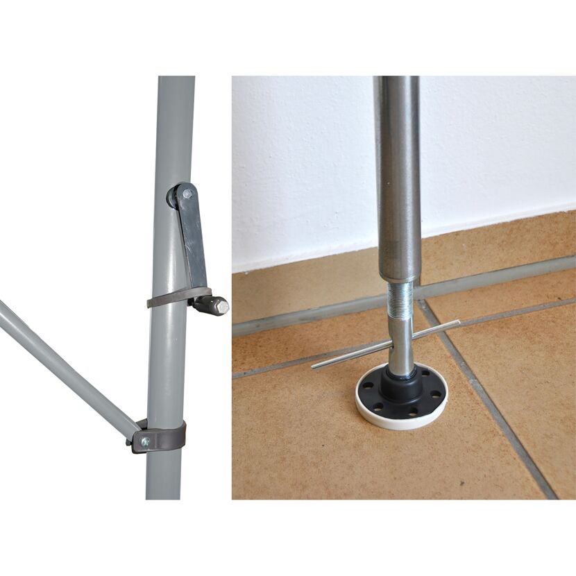 Klemmmarkise 'Premium' wasserabweisend 200 x 170 cm